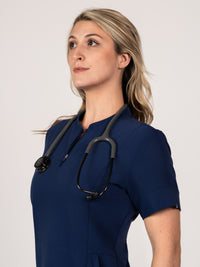 Eden oversized scrub top;