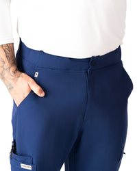 Men's straight legs Scrub Pant - Navy.