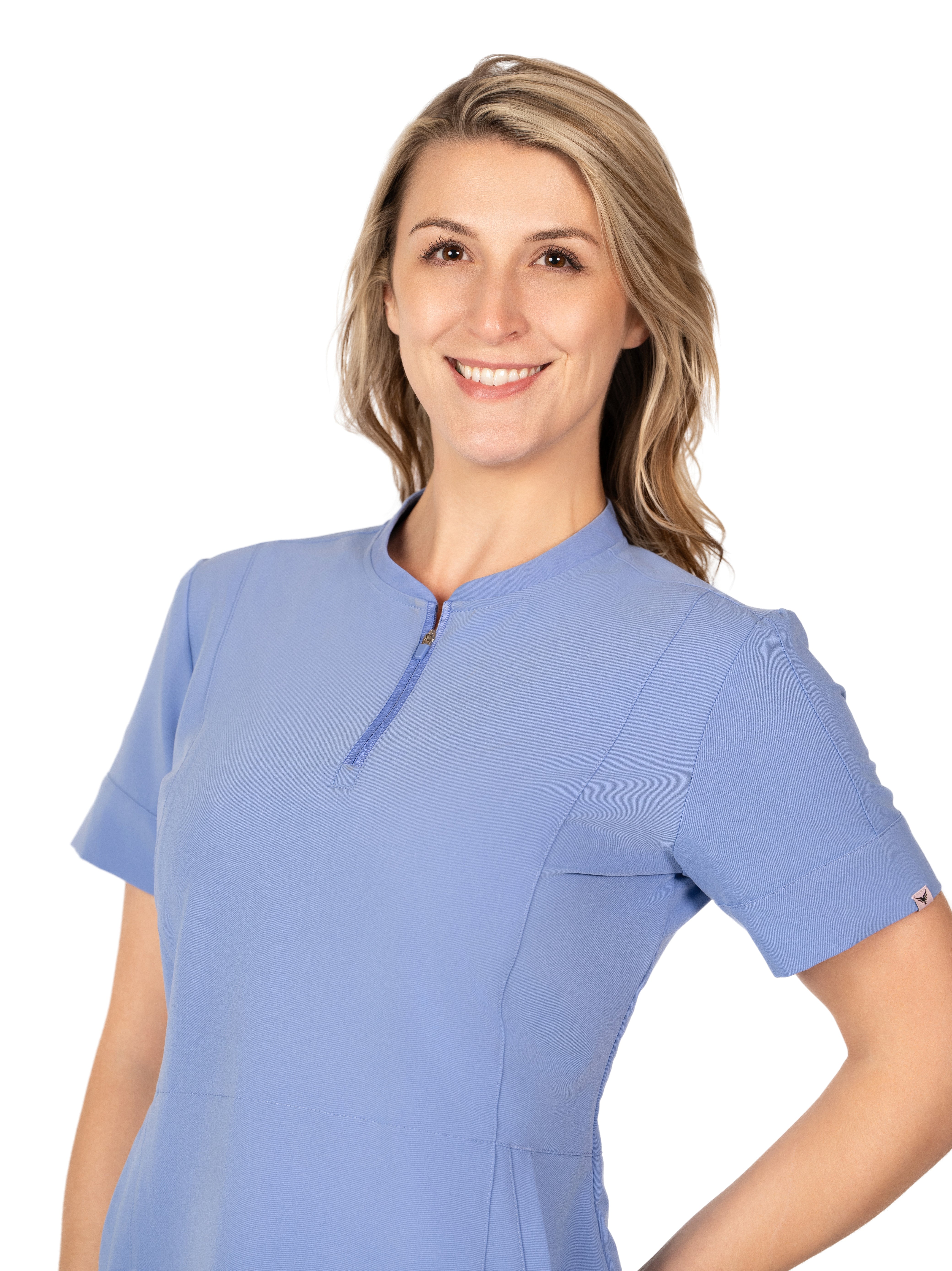 Eden oversized scrub top;